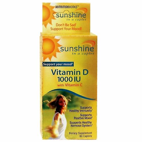 Sunshine Vitamin D, 2000 IU 60 Tabs (Pack of 1) on Productcaster.