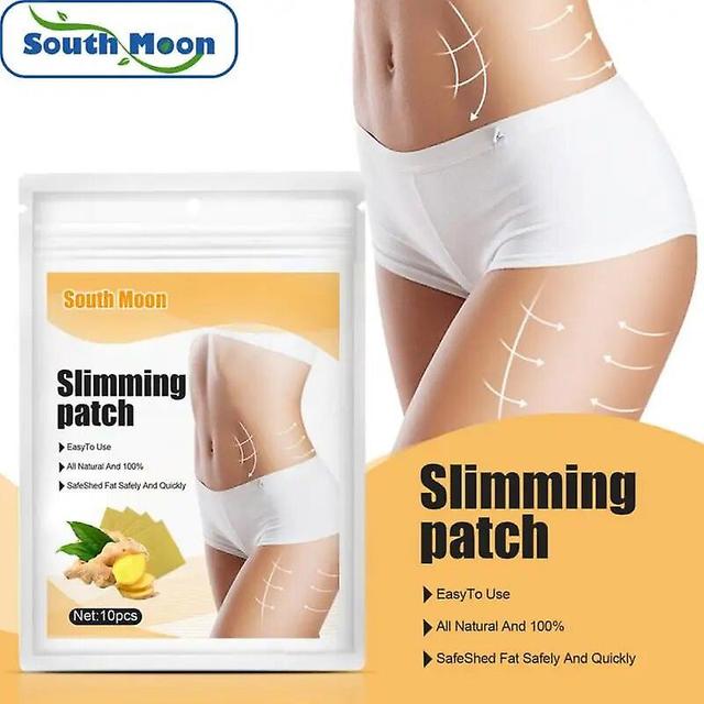 10pcs Ginger Slimming Patch Fast Fat Burning and Slimming Natural Products Health Protection Stickers Body Shaping Patches TSLM1~17503 on Productcaster.