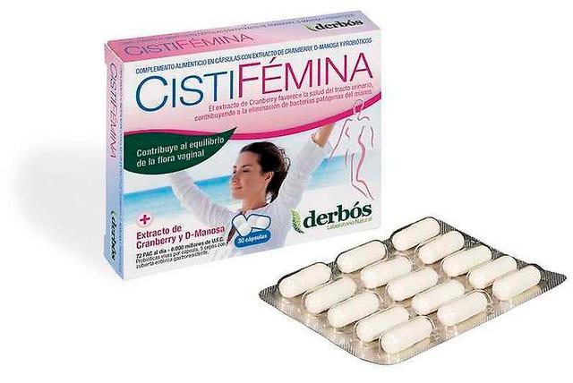 Derbos Derbós Cistifemina 30 capsulas protégé tu zona mas antima regenerador de la flora vaginal 8436012151607 on Productcaster.