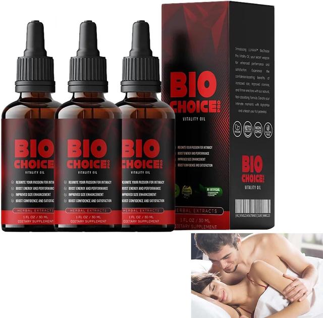 Antbaba Biochoice Pro Vitality Oil, 30ml Biochoice Pro Men Max Vitality Oil 3 Pcs on Productcaster.