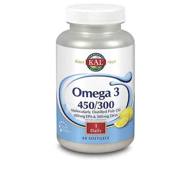 Omega 3 Kal 0021245846406 Omega 3 Soya Lecithin (60 uds) on Productcaster.