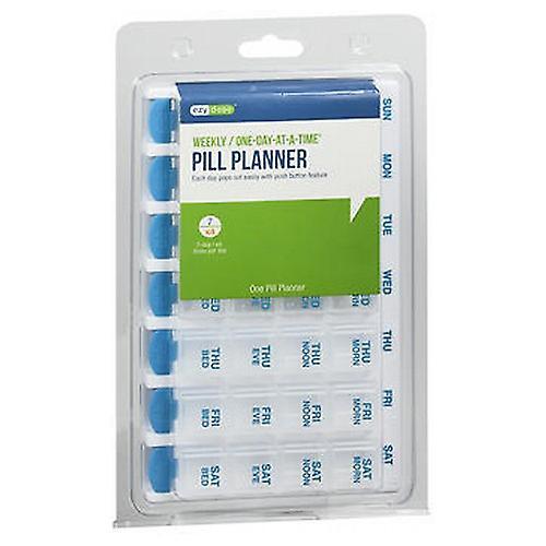 Ezy Dose Ezy-Dose Four-a-Day Weekly One-Day-at-a-Time Medication Organizer, 1 Each (Pack of 1) on Productcaster.