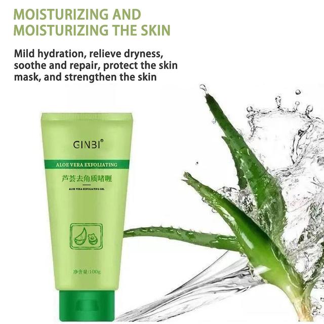 Gaoguang Barbados Aloe Exfoliating Gel Plant Essence 100g, Gently Cleanses And Removes Dead Skin Without Irritating The Whole Body. Can Be Used A on Productcaster.