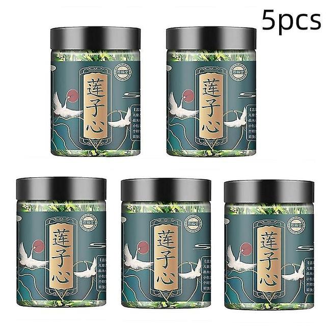 Zero Shipping Costs 5st Lotus Seed Core Tea för män, lever- och njurvårdste, mäns väsentligheter rent kinesiskt örtte, torkat lotusplommon Lotus em... on Productcaster.