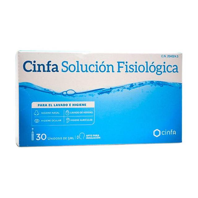 Cinfa solução fisiológica 20 unidades on Productcaster.