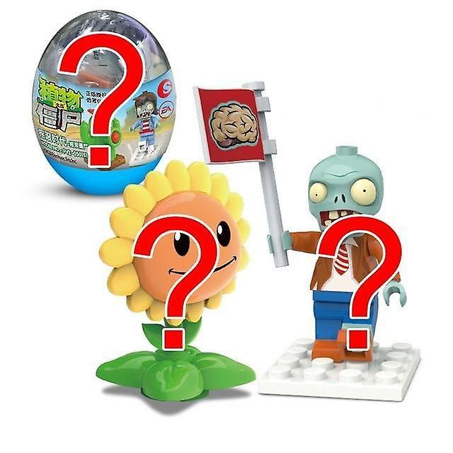 DeliaWinterfel Strange Fun- Egg Zombie, Building Blocks, Blind Box Plants, Capsule Capsule-1 on Productcaster.