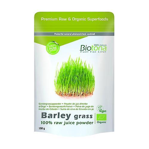 Biotona Barley Grass Raw Organic Barley 150 g on Productcaster.