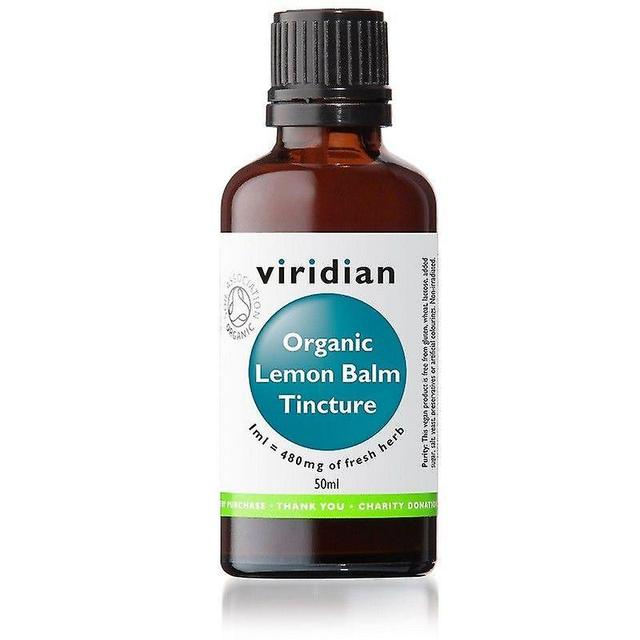 Viridian Lemon Balm Tincture 50ml (618) on Productcaster.