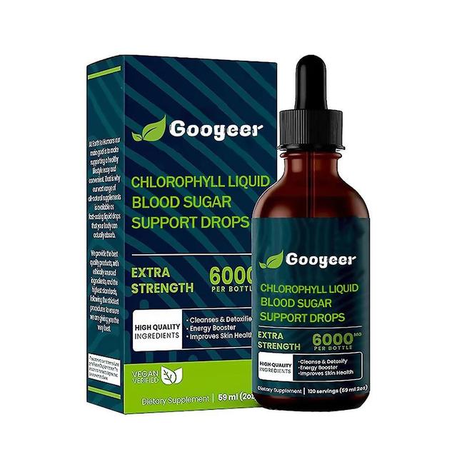 Googeer Chlorophyll Liquid Natural ification & Blood Sugar Support Liquid Drop on Productcaster.