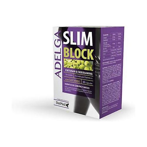 Dietmed AdelgaSlim Blok 60 kapsler on Productcaster.