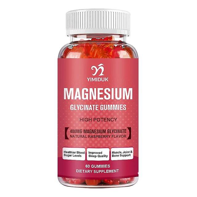 Vorallme Magnesium Glycinate Gummies Calm Relieves Stress Support Sleep Support Memory Concentration & Muscle Spasms 1 Bottles on Productcaster.