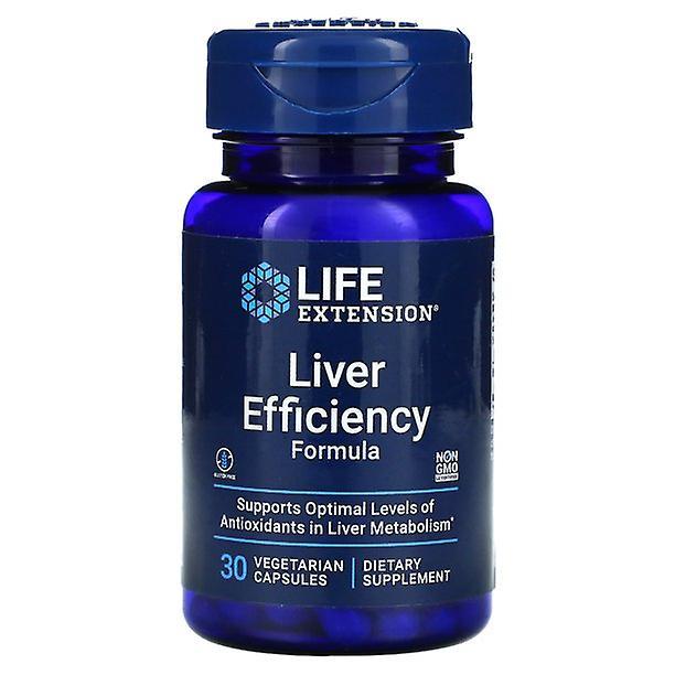 Life Extension Formule d’efficacité hépatique, 30 capsules végétariennes, prolongation de la vie on Productcaster.