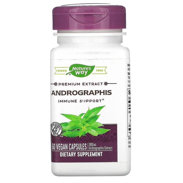 Nature's Way, Andrographis, 300 mg, 60 Capsule Vegane on Productcaster.