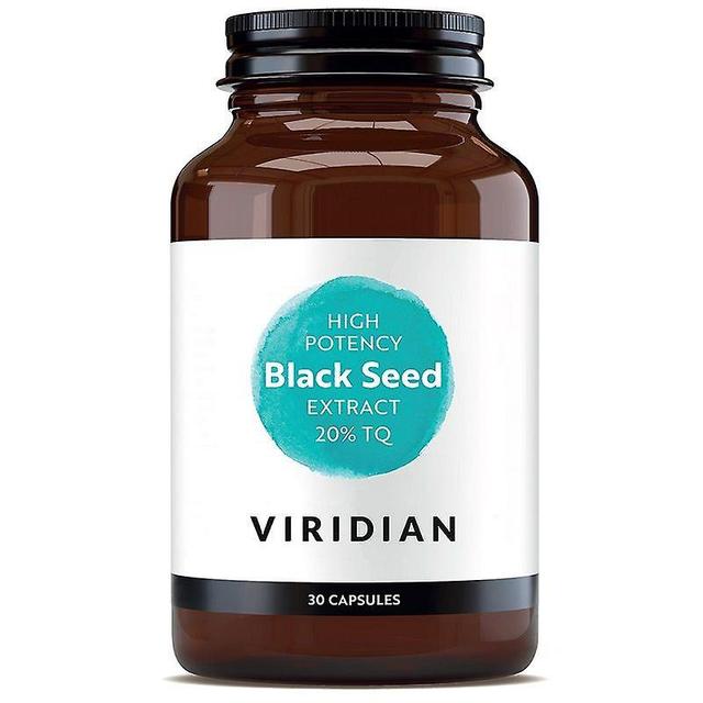 Viridian High Potency Black Seed Extract Capsules 30 (801) on Productcaster.