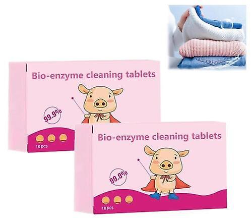 Multifunctionele Bio-enzym Schoonmakende Tabletten, bio-enzym Explosief Zout 20pcs on Productcaster.