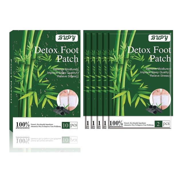 Hefansi Bamboos Charcoal Herbal Foot Patch To Ease Body Sleep Foot Patch, Soothing Foot Patch Natural Bamboos Charcoal Foot Patch on Productcaster.