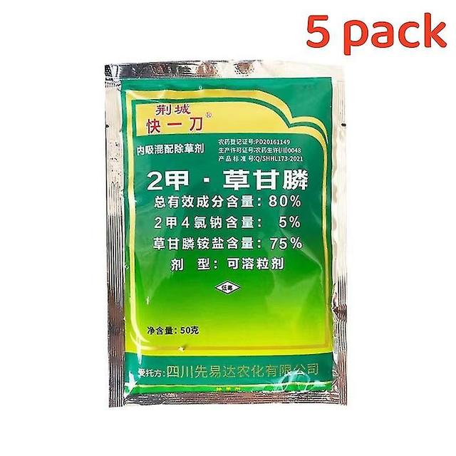 80% 2 Methylglyphosat 50 g / Beutel Dimethylglyphosat zur Bekämpfung von Unkraut auf nicht kultiviertem Land 5 pack on Productcaster.