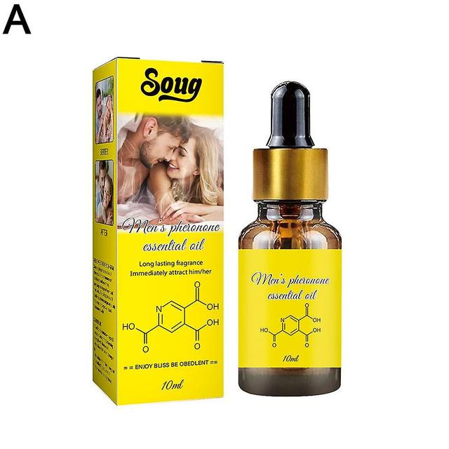 Pheromone Perfume Sexually Stimulating Fragrance Oil Long-lasting For Couples Yellow on Productcaster.