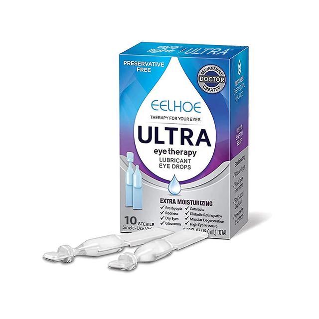 Eye Drops Effective Relief Discomfort Get Rid Of Fatigue Dry Eyes Blurred Liquid Eye Pain Eye Overuse Drop Clean Daily Care on Productcaster.