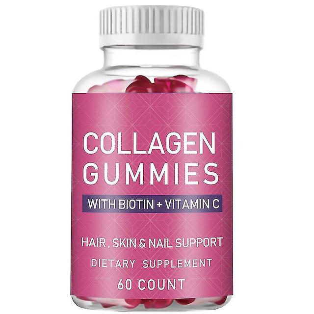 Collagen Gummies Biotin For Hair Growth Whitening Skin Care Health Nails &anti Aging Vitamins C E Dietary Supplement_PHC02 on Productcaster.