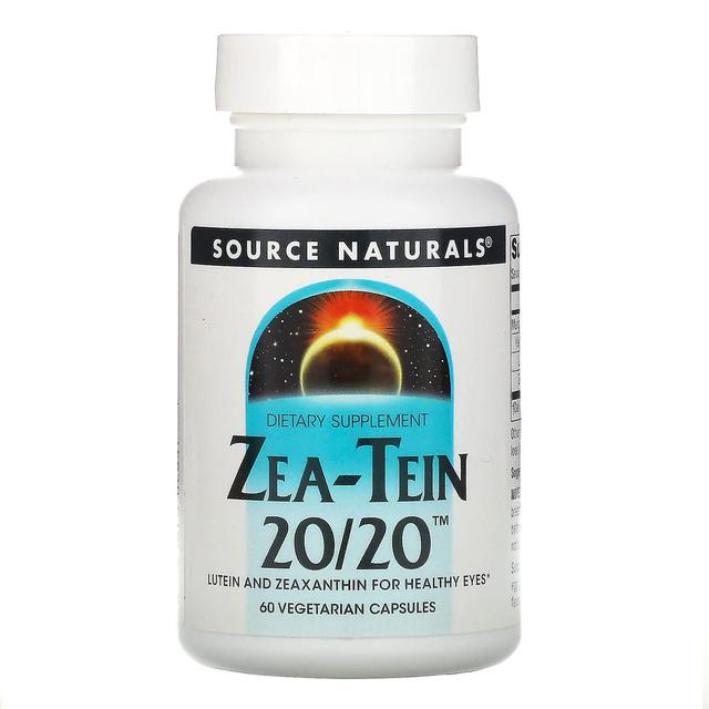 Source Naturals Quelle Naturals, Zea-Tein 20/20, 60 Vegetarische Kapseln on Productcaster.