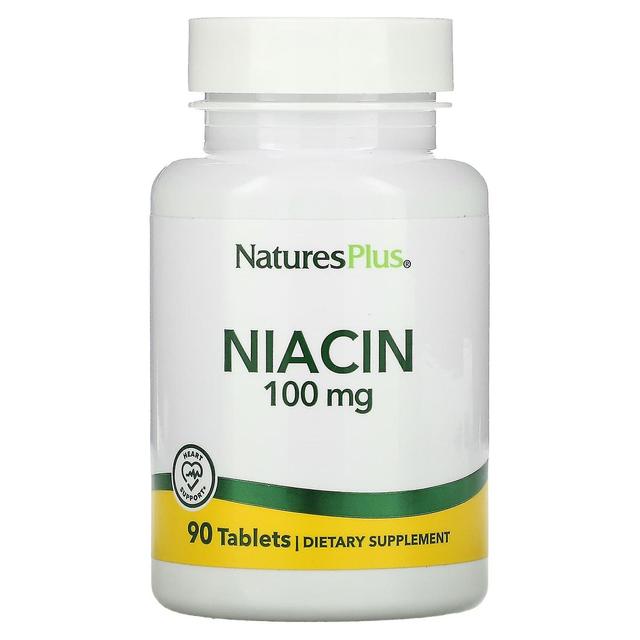 Nature's Plus NaturesPlus, Niacin, 100 mg, 90 Tablets on Productcaster.