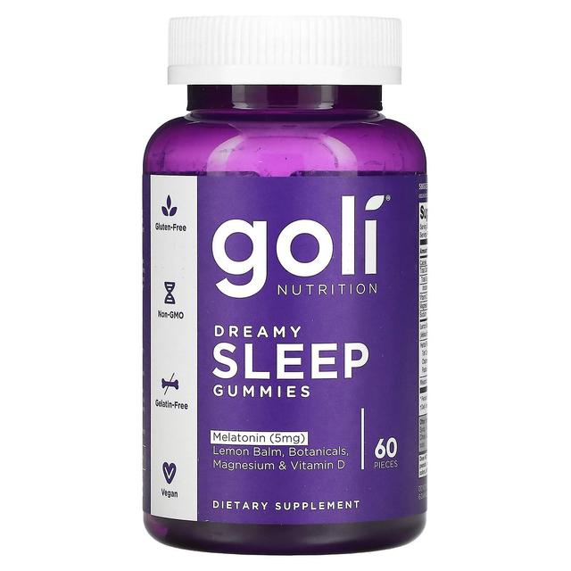 Goli Nutrition, Dreamy Sleep Gummies, 60 Pieces on Productcaster.