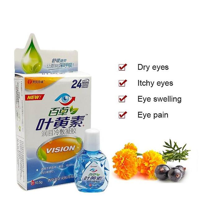 Coscelia 10.5g Lutein Eye Drops Relieve Ophthalmic Itchy Eye Swelling Sore Pain Blurred Vision Discomfort Eye Health Care on Productcaster.