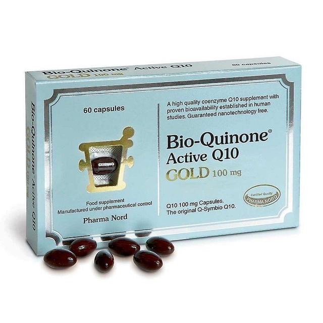 Pharma Nord Pharmanord Bio-quinone aktywny Q10 złoto-100mg czapki 60 on Productcaster.