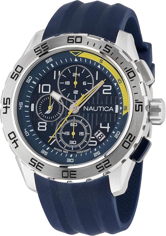 Nautica miesten kello NAPNSS301 sininen on Productcaster.