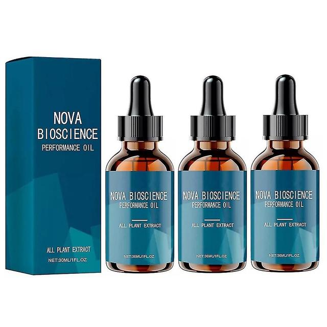 1-3x 30ml Nova Bioscience Performance Oil For Men, Novabioscience Complex Mens Drops 1PC on Productcaster.