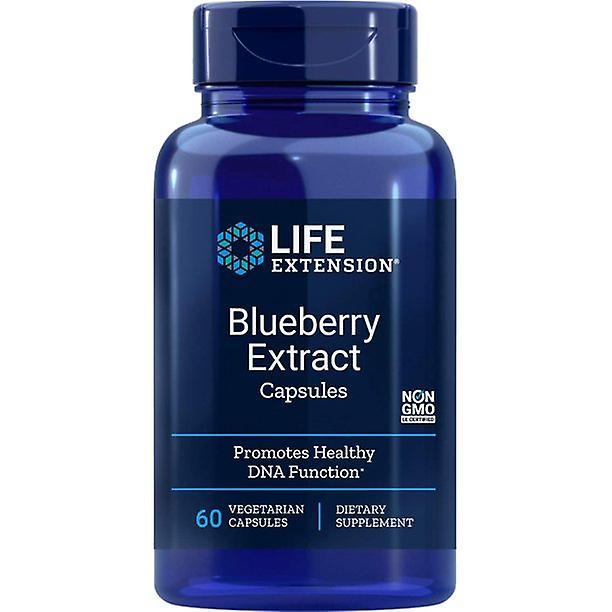 Life Extension - Blueberry Extract Capsules - 60 Vegetarian Capsules on Productcaster.