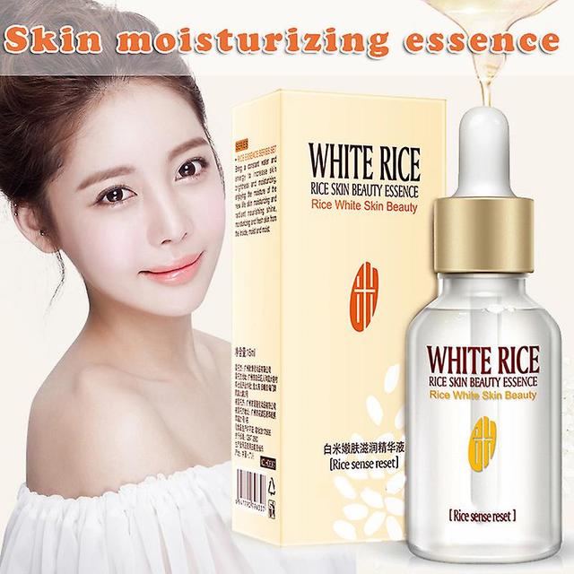 unbrand White Rice Pure Essential Rice Extracts Skin Moisturizing Enzyme Glycerin Sodium Hyaluronate For 15ml on Productcaster.