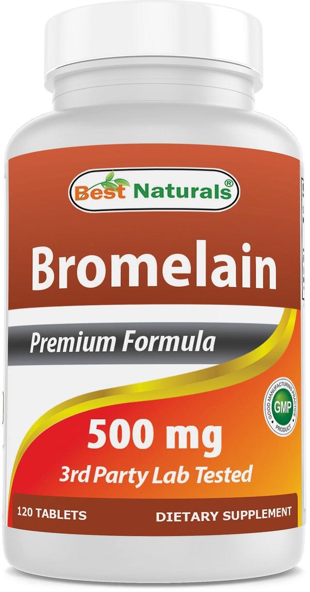 Best naturals bromelain 500 mg 120 tablets on Productcaster.