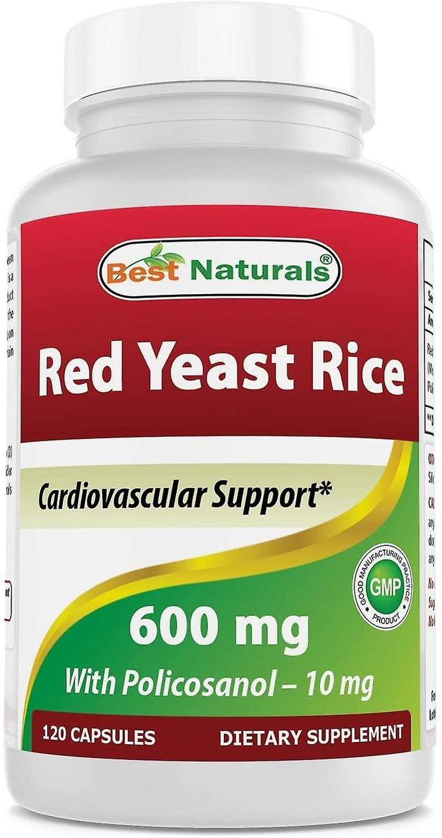 Best naturals red yeast rice with policosanol 120 capsules on Productcaster.