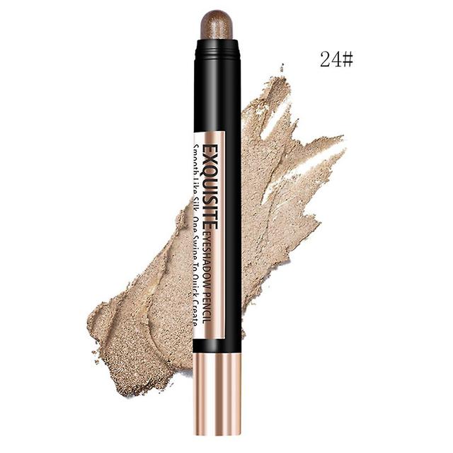 Highlight Eyeshadow Stick Long Lasting No-smudge Eyeshadow Wand Pearly Eyeshadow Pen 24 on Productcaster.