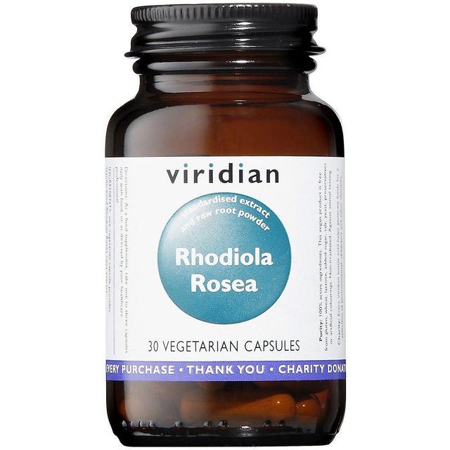 Viridian Rhodiola rosea koreň extrakt Veg čiapky 30 (845) on Productcaster.