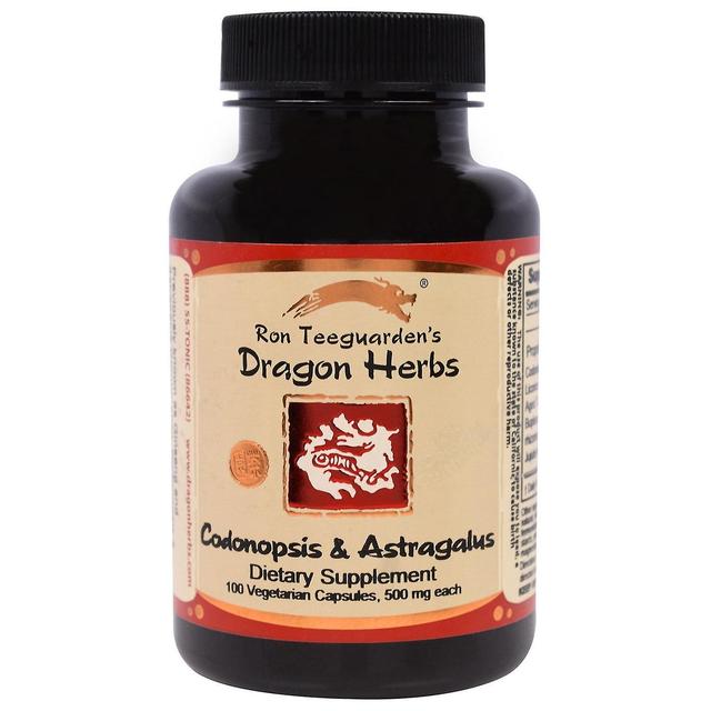 Dragon Herbs, Codonopsis & Astragalus, 500 mg , 100 Veggie Caps on Productcaster.