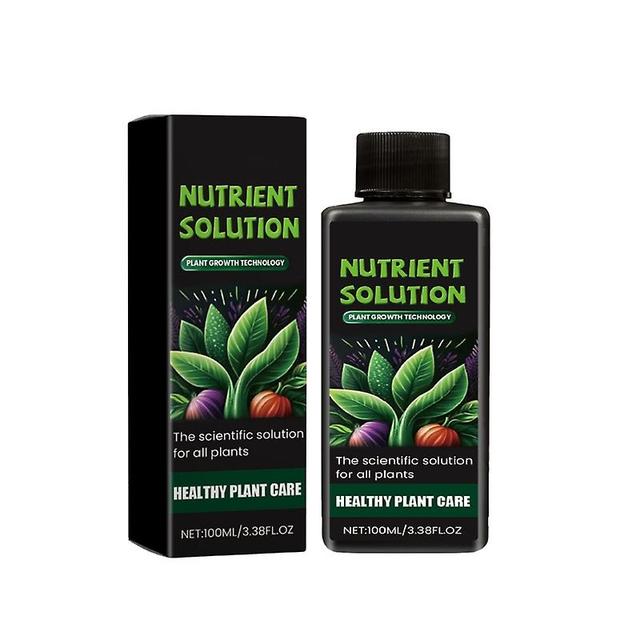 unbrand Plant Nutritions Solution Fast Glowing Indoor Garden Hydroponic Plant Nutrient 1 bottle on Productcaster.