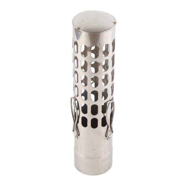 Tent Chimney Pipe Cover Weatherproof Ventilation Stainless Steel Stove Pipe Rain Cap for Outdoor Camping on Productcaster.