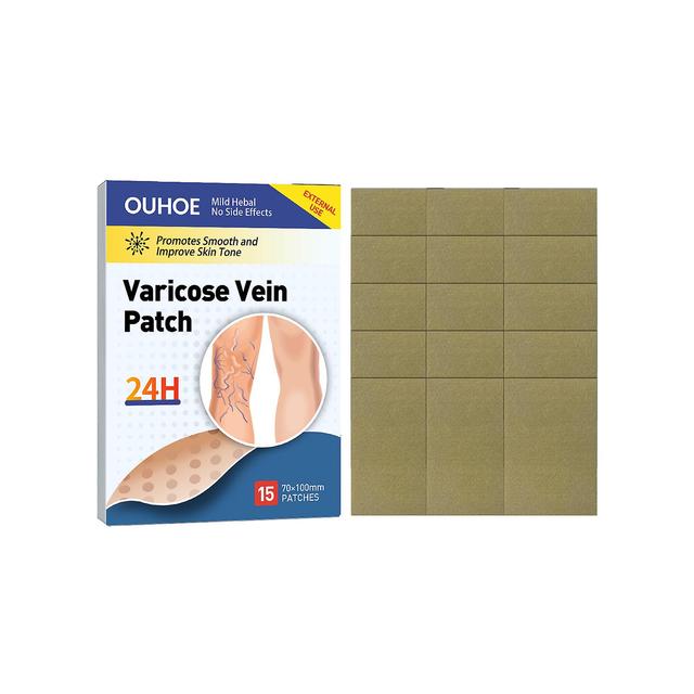 Vein Relief Patch Varicose Repair Swelling Soreness Earthworm Legs Relief Blood Vessel Blockage Bump*2 on Productcaster.