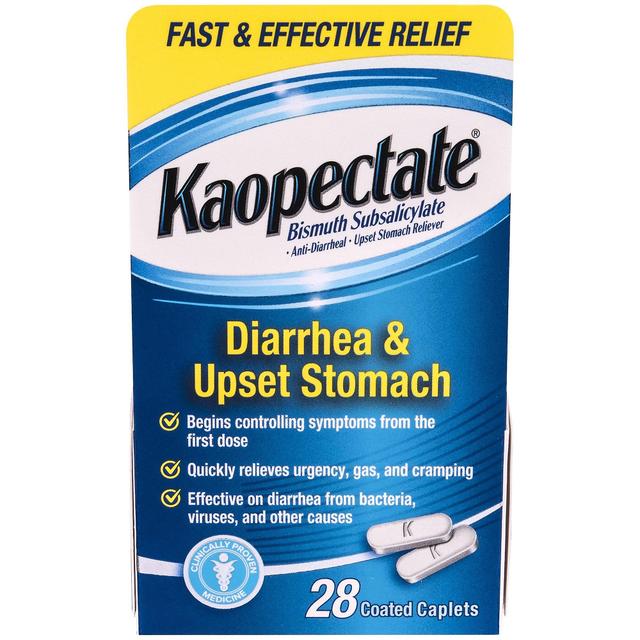 Kaopectate Kaopectátové kapsuly na zmiernenie multi-symptómov 28 ct on Productcaster.