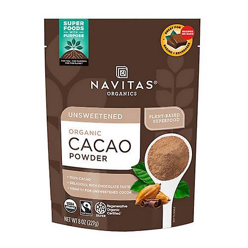 Navitas Naturals Navitas Organics Organic Cacao Powder, Organic Chocolate 8 Oz (Pack of 6) on Productcaster.