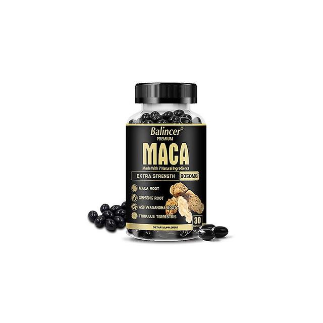 Vorallme Balincer Advanced Maca Root + Ginseng Capsules Boost Energy, Performance & Mood, Extended Strong Erections For Men, Performance 30 count-1... on Productcaster.