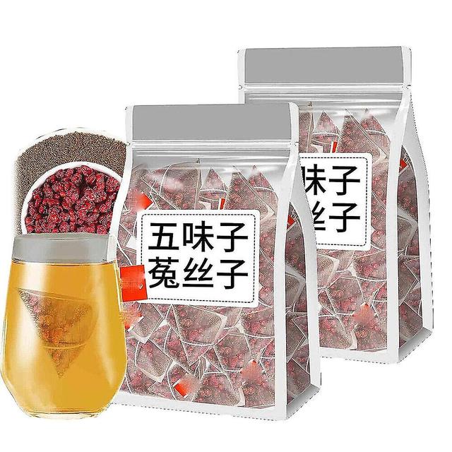 30/60/90pcs Five Flavors Of Goji Berry Tea Four Famous Bubbles Wolfberry Schisandra Dodder Pure Natural B2 60packs on Productcaster.