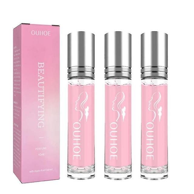 3pcs Rose Flower Women's Perfume Eau De Parfum Essence Perfume Ball 10ml on Productcaster.