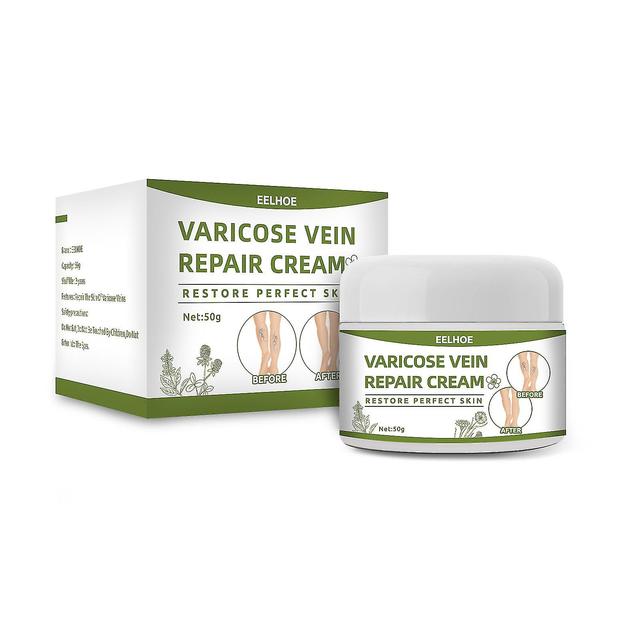 Varicose Vein Cream 50g Varicose Vein Cream Anti-spider Veins And Spider Vein Removal Varicose Veins Leg Care Ointment White on Productcaster.