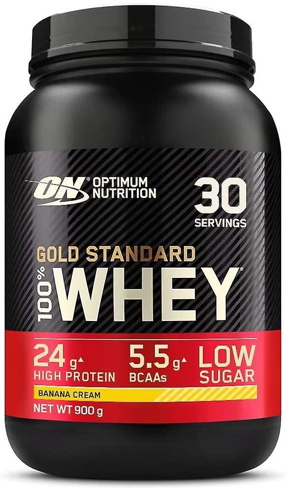 Optimum Nutrition 100% Gold Standard Whey Protein High Level Supplement - 912g Banana on Productcaster.