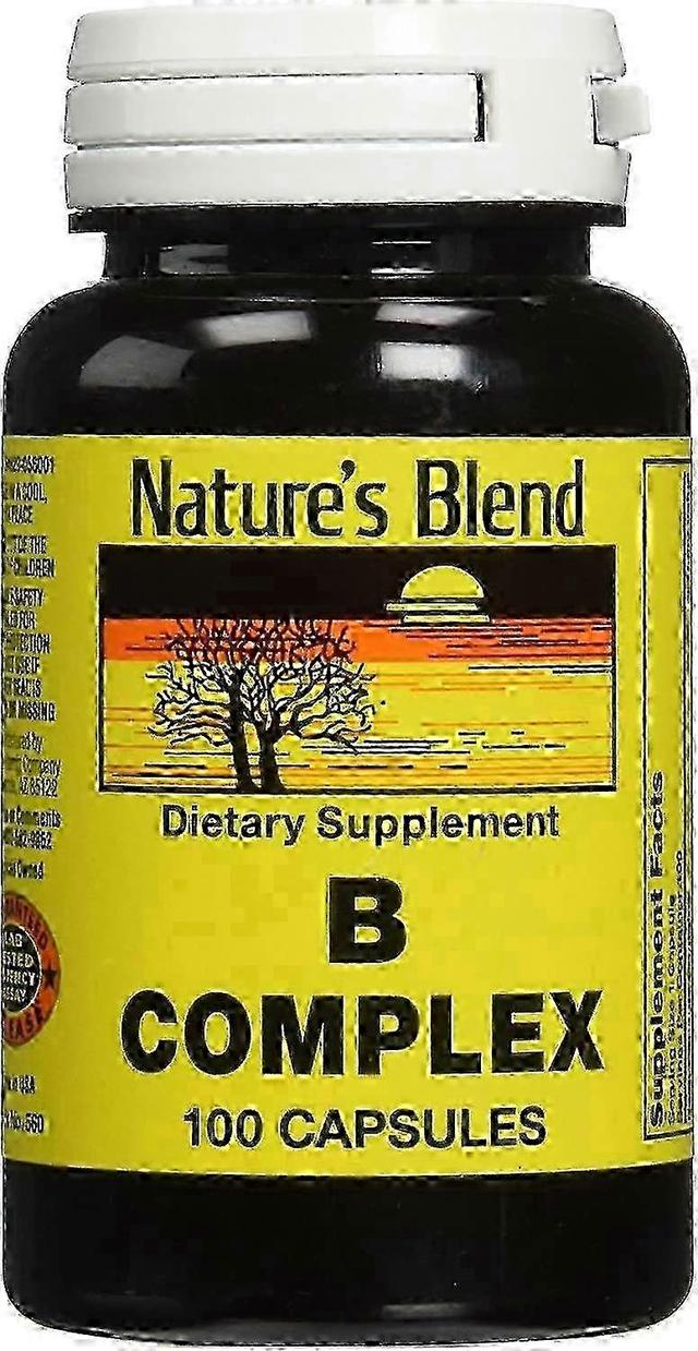 Nature's blend b complex, capsules, 100 ea on Productcaster.