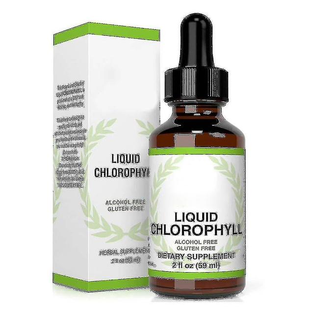 59ml Chlorophyll All-natural Extract Liquid Drops Water Soluble Mintflavour X on Productcaster.